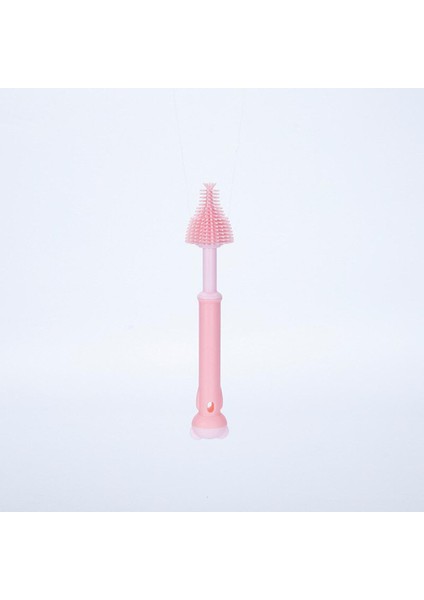 Silikon Şişe Fırçası 360 Derece Döndürme Bebek Emzik Bardağı Meme Temizleme Fırçaları Seti El Yumuşak Kafa Gıda Sınıfı Sulama (Yurt Dışından) fiyatları