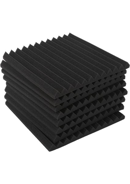 Quanbu Yapışkan Bantlı Kama Akustik Köpük 8 Adet Ses Geçirmez Paneller, Susturma Süngeri (Yurt Dışından) fiyatları