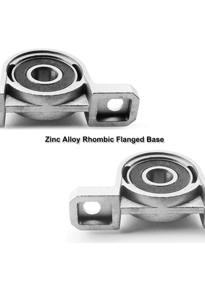 Eıtgzwas 2020 4 Adet KP08 Yastık Blok Monteli Bilyalı Rulman (Çap 8mm Delik) Çinko Alaşımlı Yastık Blok Rulman (Yurt Dışından) fiyatları