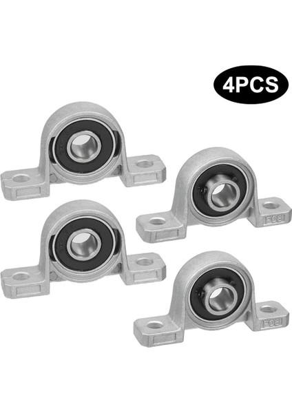 Eıtgzwas 2020 4 Adet KP08 Yastık Blok Monteli Bilyalı Rulman (Çap 8mm Delik) Çinko Alaşımlı Yastık Blok Rulman (Yurt Dışından) indirimleri