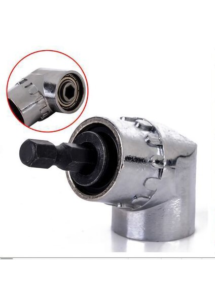 Elektrikli Matkap Aksesuarı Uzatma Tornavida Açılı Ucu 105° Dönüş Aparatı 1/4 Inç Altıgen (Yurt Dışından) fiyatları