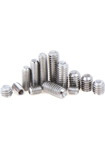 50 Adet Paslanmaz Altıgen Altıgen Lokma Seti Vida Başsız Içbükey Uç M3 M4 2-35MM Eatop (Yurt Dışından)