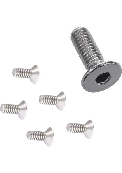 100 Adet Altıgen Havşa Düz Cıvata Vidalar M2X5MM ve 50 Adet Havşa Vidalar Altıgen Anahtar Cıvatalar M4 x 12MM (Yurt Dışından)