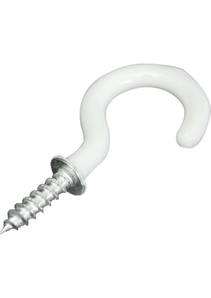 Flyeer 20X Pvc Kaplı Paslanmaz Çelik Vidalı Fincan Kanca Halka Bitki Takı Askı Tutucu Yemek Bar Aracı S (Yurt Dışından) modelleri