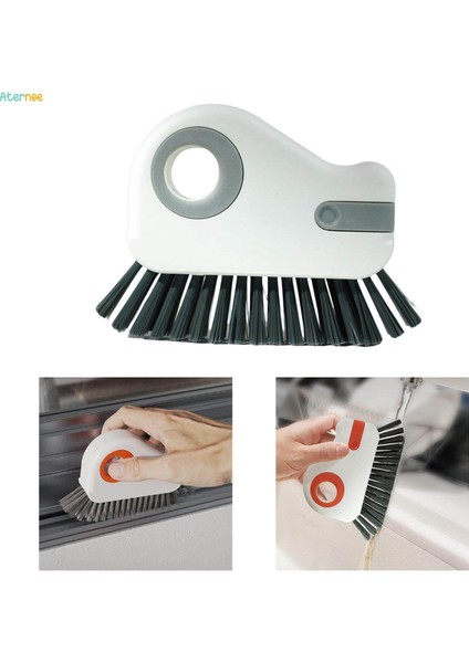 Pencere Sürgülü Kapı Parça Boşlukları Köşe Temizleyici Fırça Pencere Parça Temizleme Fırçası Duş Banyo Için (Yurt Dışından)