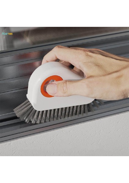Pencere Sürgülü Kapı Parça Boşlukları Köşe Temizleyici Fırça Pencere Parça Temizleme Fırçası Duş Banyo Için (Yurt Dışından)