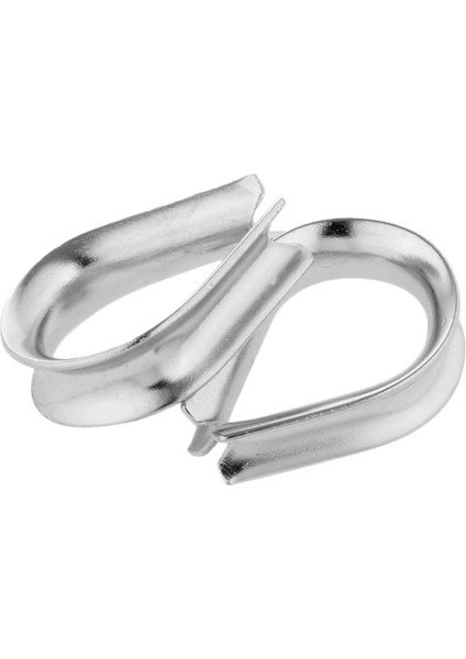 Adet 304 Paslanmaz Çelik Kalp Şeklinde Yüksükler Çelik Tel Halat Kablo Arma Için (Yurt Dışından) indirimleri