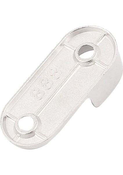 Oval Gardırop Asma Ray Çubuk Uç Braketi Desteği Gümüş Ton Çifti (Yurt Dışından) fırsatları