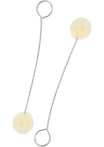 100 Parça Metal Saplı Yün Topu Fırça Boya Boyama Aplikatörü (Yurt Dışından) fırsatları