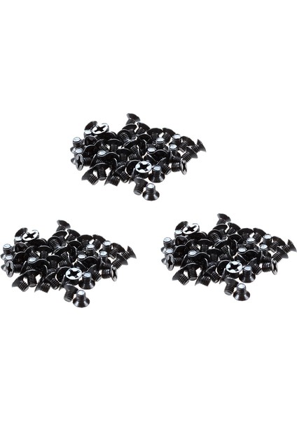 Dizüstü Sabit Disk Için 150 Adet M3X4MM Vida Yedek Siyah (Yurt Dışından)