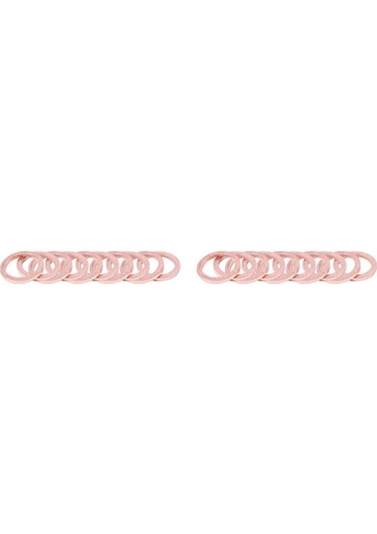 20 Adet 12MM x 17MM x 1.5mm Bakır Ezici Yıkayıcı Düz Halka Conta Bağlantısı (Yurt Dışından)