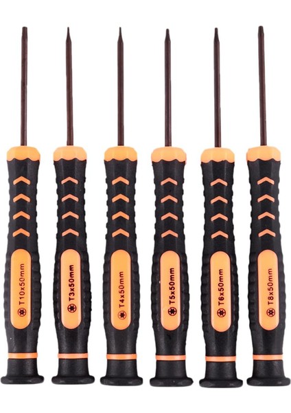 Cep Telefonları ve Dizüstü Bilgisayarlar Gibi Elektronik Ekipmanların Sökülmesi ve Onarımı Için Uygun T3 T4 T5 T6 T8 T10 Torx Bit ile 10'u 1 Arada Torx Tornavida Seti (Yurt Dışından)