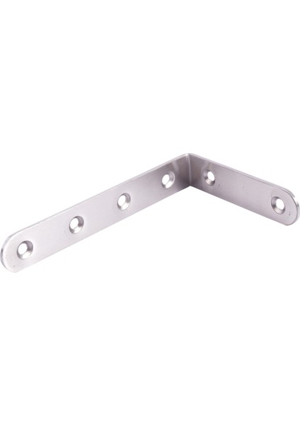 125X75MM L Şekli Paslanmaz Çelik Raf Köşe Desteği Köşebent ve Metal 8 Delik 250MM (Yurt Dışından) fırsatları