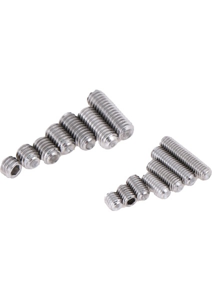 50 Adet Paslanmaz Altıgen Altıgen Lokma Seti Vida Başsız Içbükey Uç M3 M4 2-35MM (Yurt Dışından)