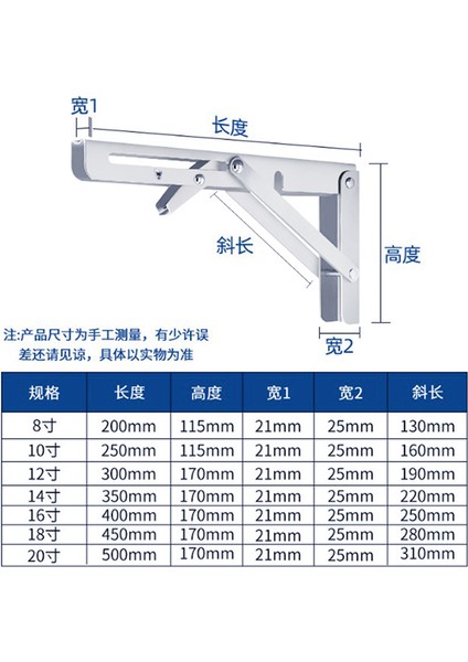 1 Adet Dekoratif Duvara Monte Raf Üçgen Katlanır Paslanmaz Çelik Katlanabilir (Yurt Dışından)