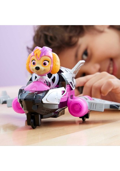 Paw Patrol Mighty Aksiyon Figür ve Araç Skye