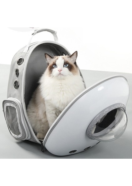 Kedi Çantası, Taşınabilir Uzay Kapsülü Sırt Çantası, Geziler Için Büyük Kapasiteli Evcil Hayvan Çantası (Yurt Dışından) fiyatları