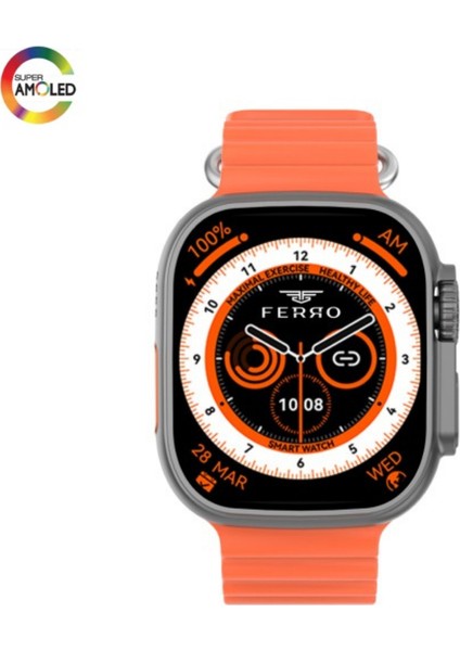 FSW1116-GT Ultra Amoled Ekranlı Akıllı Kol Saati