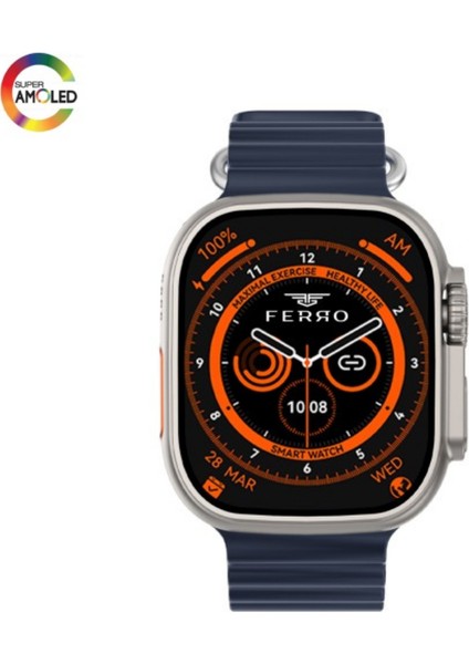 FSW1116-L Ultra Amoled Ekranlı Akıllı Kol Saati