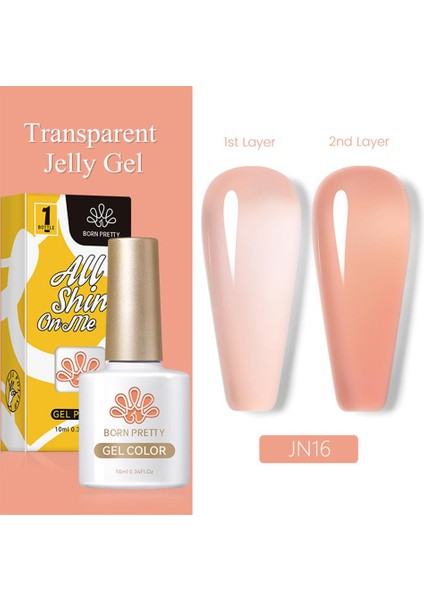 10ml Jelly Nude Seri Kalıcı Oje Jn16 (56347) fiyatları