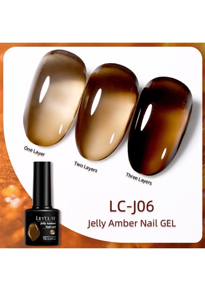 Lily Cute Amber Serisi Kalıcı Oje Lc-J06 (55725)