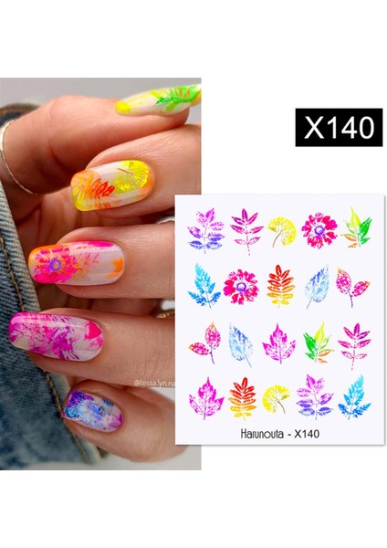 Su Transferli Nail Art Sticker X140 (53925-6)