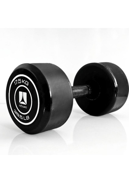 Profesyonel Kauçuk Kaplı Olimpik Dambıl 1 Adet 17,5 KG