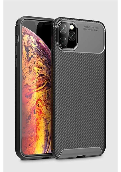 iPhone 11 Pro Max Kılıf Elde Kaymayan Kamera Korumalı Silikon