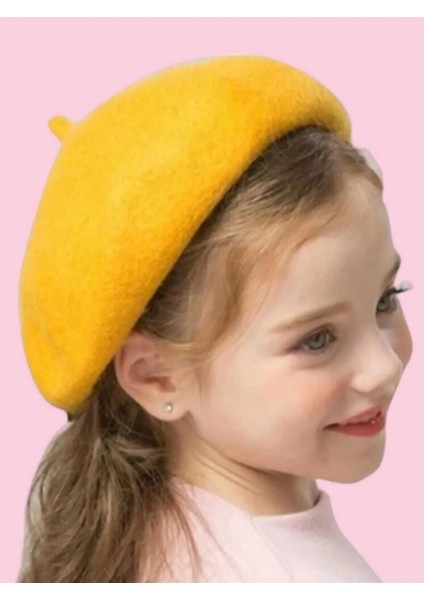 Çocuk Fransız Ressam Keçe Bere