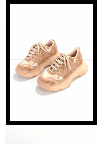 Bej Kadın Sneaker K01948011309