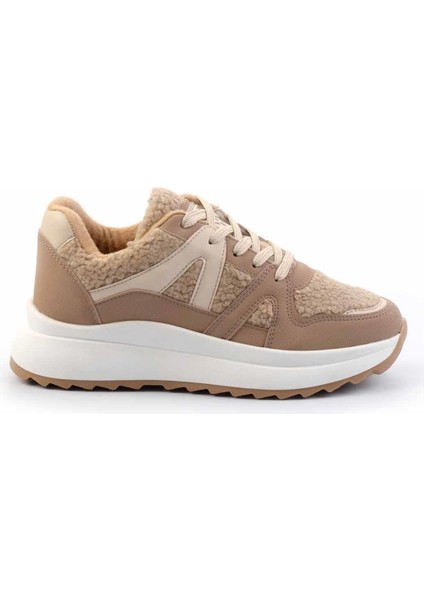 Vizon Kürklü Kadın Sneaker K01412200097 fiyatları