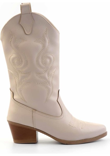 Bej Kadın Bot & Bootie K02217100709