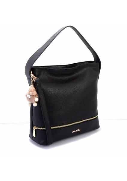 Siyah Kadın Omuz Çantası C06102310209