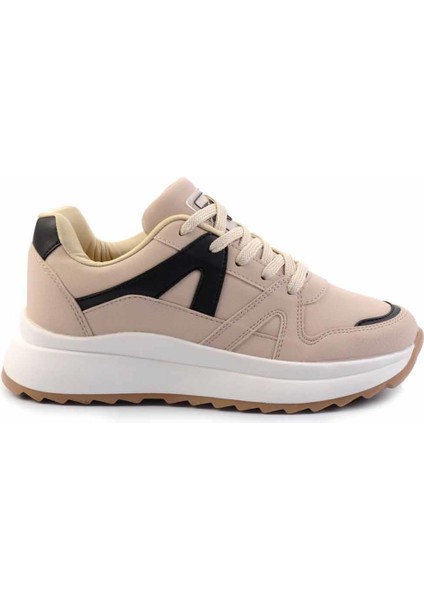 Bej Nubuk Kadın Sneaker K01412200001 fiyatları