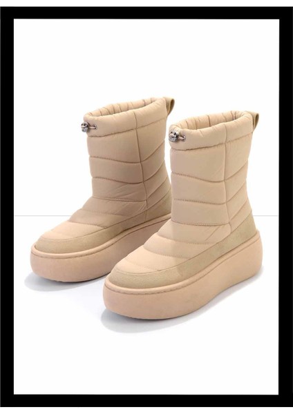 Mat Nude Paraşüt Kadın Bot & Bootie K02102011267