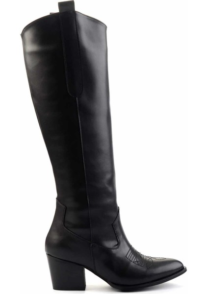 Siyah Kadın Çizme K03828025009 fiyatları