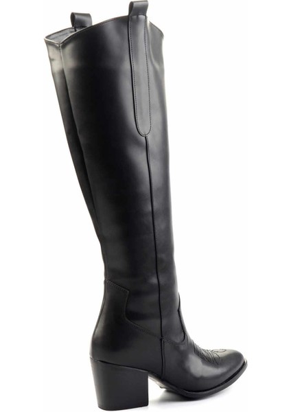 Siyah Kadın Çizme K03828025009 fırsatları