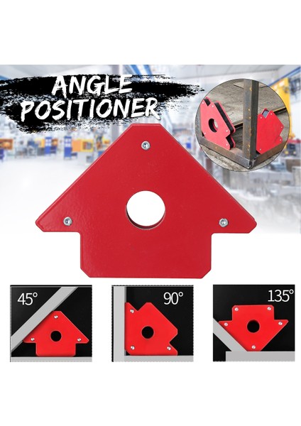 Geleneksel Kaynak Mıknatısı Tutucu Kaynak Pozisyoner 25LBS 45/90/135 Derece Lehimleme Bulucu (Yurt Dışından)