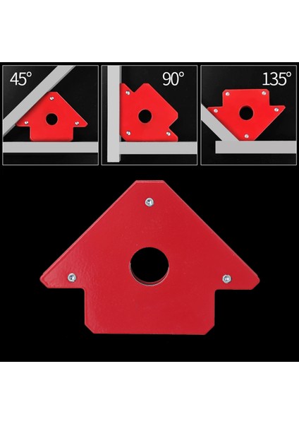 Geleneksel Kaynak Mıknatısı Tutucu Kaynak Pozisyoner 25LBS 45/90/135 Derece Lehimleme Bulucu (Yurt Dışından) fiyatları