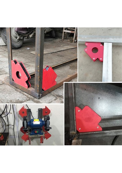 Geleneksel Kaynak Mıknatısı Tutucu Kaynak Pozisyoner 25LBS 45/90/135 Derece Lehimleme Bulucu (Yurt Dışından) modelleri