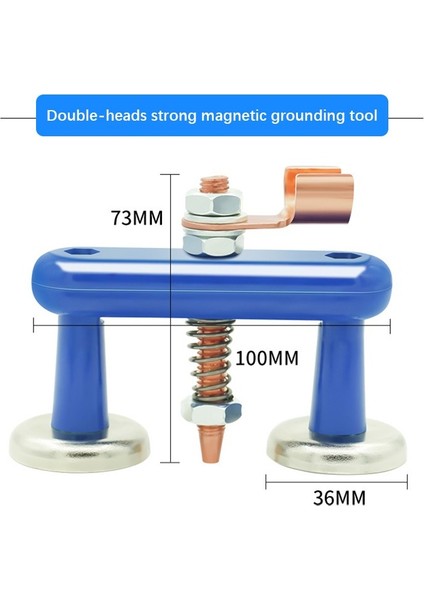 Elektrikli Kaynak Topraklama Aracı Elektrokaynaklı Zemin Kelepçe Nokta Kaynakçı Kaynak Mıknatıs Kafa Aksesuarları Araçları (Yurt Dışından) indirimleri