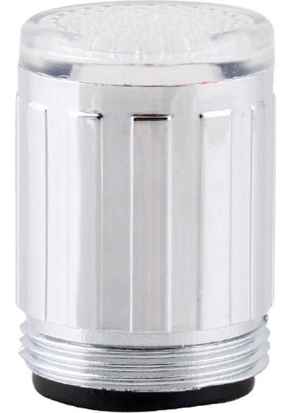 Glow LED Işık Su Musluk Dokunun Otomatik 7 Renk Değişimi Sıcaklık Sensörü #3 (Yurt Dışından) indirimleri