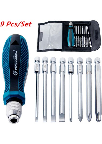 Adet/takım Hassas Tornavida Seti 1/4IN/6.35MM Phillips/oluklu Uçlar ile Zayıf Manyetik Çok Amaçlı E Aletleri Tamir El Araçları (Yurt Dışından)