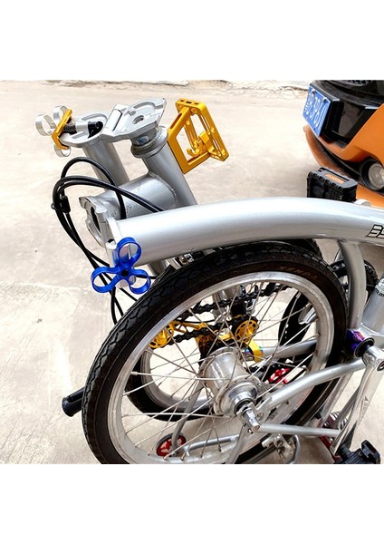 Alüminyum Alaşımlı Bisiklet Menteşe Kelepçe Plaka Kolu Brompton Katlanır Bisiklet Hafif Aksesuarları (Yurt Dışından) fırsatları