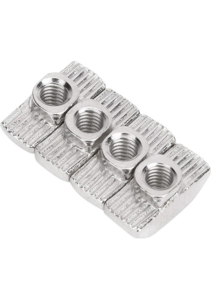 BRADOO-100PCS M5 Çekiç Somun Alüminyum Konnektör T Bağlantı Elemanı Sürgülü Somun Nikel Kaplama Karbon Çelik Alüminyum Profil (Yurt Dışından) modelleri
