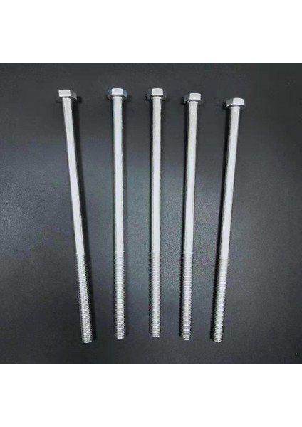 Galvanizli Altıgen Vida M8*100MM-350MM Genişletilmiş Altıgen Başlı Cıvata Somun Vidası Galvanizli Altıgen (Yurt Dışından) modelleri