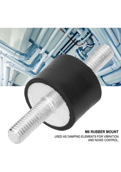 [bestgo]4 Adet M6 Kauçuk Bağlantılar Erkek Titreşim Önleyici Silentblock Araba Tekne Bobinleri (Yurt Dışından) fiyatları