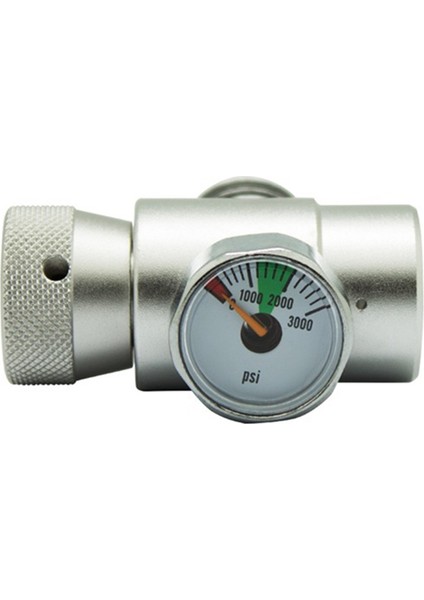 Dış Mekan Adaptörü Için 3000 Psı Co2 Dolum Adaptörü Regülatörü Açma/kapama Ölçüm Valfi, Gümüş Dayanıklı Kullanımı Kolay (Yurt Dışından) fiyatları