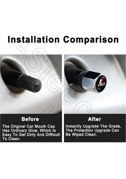 Trd Araba Lastik Vana Kapağı Bir Anahtar Anahtarlık Alaşım Oto Lastik Çekirdek Kapağı Toz Geçirmez Lastik Vana Kapağı Araba Aksesuarları Toyota Avanza Vios Hiace Rav4 Yaris Camry Altis (Yurt Dışından) indirimleri