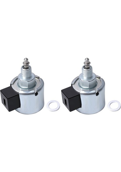 Jdxhlau 2x 846639 Yakıt Kapatma Solenoid Valfı, Briggs ve Stratton Çim Bahçe Ekipmanları Motorları Için Uygundur (Yurt Dışından)